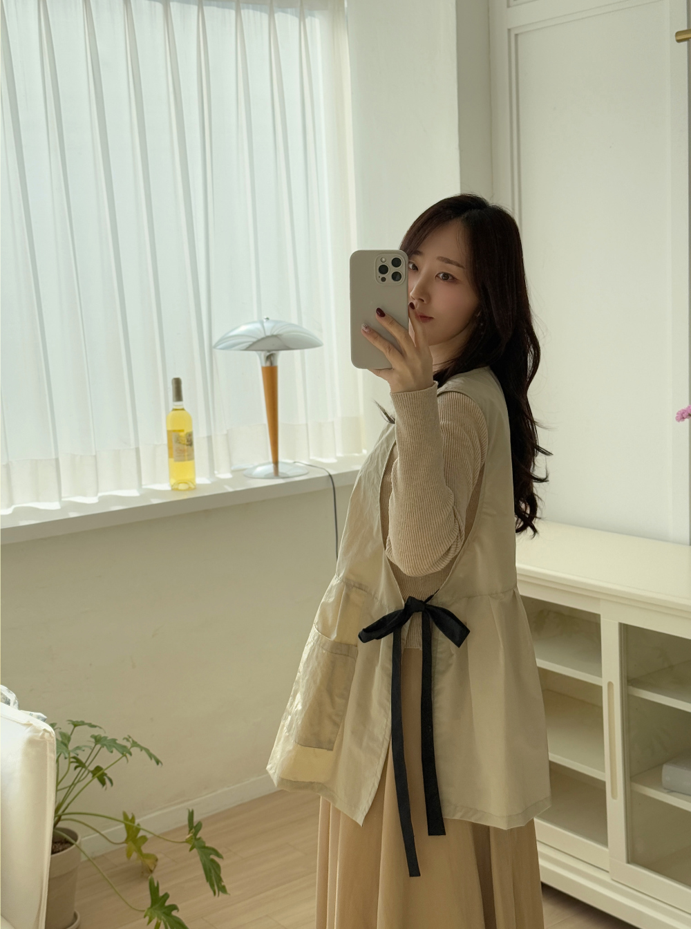 드레스 모델 착용 이미지-S58L13