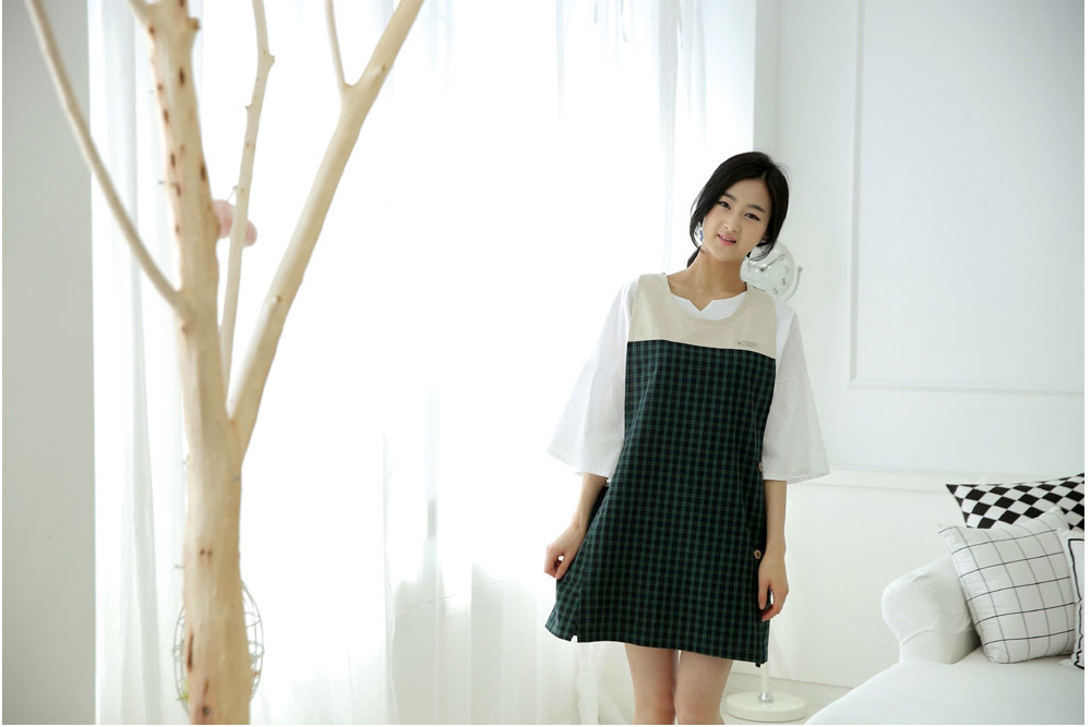 민소매 모델 착용 이미지-S1L10